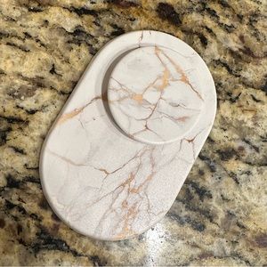Magsafe PopSocket - gold white marble pattern